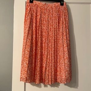 Jcrew flower skirt